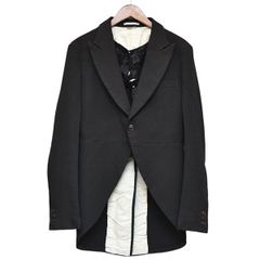COMME des GARCONS HOMME PLUS　コムデギャルソンオムプリュス　2017AW　エステル縮絨レイヤード燕尾ジャケット　PT-J026　8054000208791