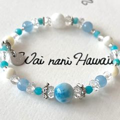 世界三大ヒーリングストーン ラリマーブレスレット 