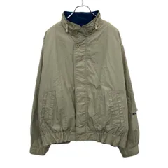 LONDONFOG ブルゾンジャケット XL ベージュ ロンドンフォグ ジップアップ ビッグサイズ モックネック アウター 秋物 a710-5655