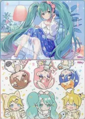 【中古】ブランケット 全2種セット 描き下ろしブランケット ルームウェアver. 「キャラクター・ボーカル・シリーズ01 初音ミク」