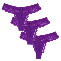 【3枚セット】総レースTバックショーツ レディース セクシー まとめ買い 上品 大人可愛い 下着 透け感 ランジェリー お得な選べるカラー 黒 白 赤 紫 青 rt-038