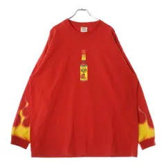 VETEMENTS (ヴェトモン) 19AW Red Hot Sauce Long Sleeve Tee レッドホットソース アームフレア 長袖Tシャツ ロングスリーブ レッド MAH20TR010のサムネイル