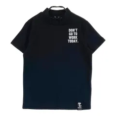 サイズ：S ATHLETIG SNOOPY GOLF 2023年モデル ハイネック 半袖Tシャツ スヌーピー  ブラック系 [240101451306] ゴルフウェア レディース ストスト
