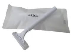 【300本】カミソリ 業務用使い捨てT字カミソリ RA二枚刃 ホテルアメニティ 300本入