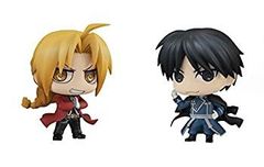 [중고] [매우 좋은] 치미 메가 버디 시리즈! 강철의 연금술사 FULLMETAL ALCHEMIST 에드워드 엘릭 & 로이 머스탱 세트 약 65mm PVC 제 도장 완료 완성품 후