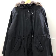 LEVI STRAUSS&CO リーバイス　ダウンジャケット 中綿ジャケット フーディ ウエストコード フードファー オーバーサイズ ベトナム製 メンズ 3X ブラック