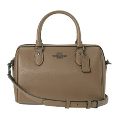 新品 コーチ COACH ハンドバッグ ローアン サッチェル ダークストーン