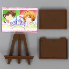 【中古】置物・装飾品 木之本桜＆李小狼 「カードキャプターさくら クリアカード編 トレーディングミニ額縁コレクション BOX2」