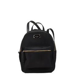 ケイトスペード リュック バックパック WKRU4717 ブラック ナイロン レザー レディース Kate Spade【1-0172541】