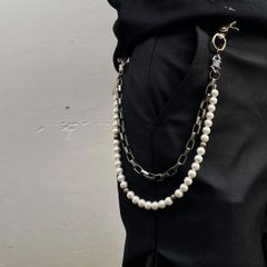 美品 ユニフォームエクスペリメント ボールチェーン ウォレット
