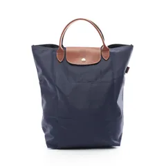 ロンシャン Longchamp トートバッグ ル プリアージュ オリジナル M ショッピングバッグ 10168089P68 ネイビー ファブリック レザー ル プリアージュ オリジナルM ショッピングバッグのサムネイル