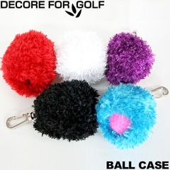 【カラー選択可】DECORE FOR GOLF デコレフォーゴルフ ボールケース 1個用 DCBC ボールホルダー ボール入れ レディース メンズ ユニセックス 新品【DECORE FOR GOLF正規販売店】