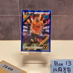 2019-20 Panini Chronicles Donruss Matt Doherty 18/75 Wolverhampton Wanderers Press Proof Blue  Rated RC ルーキー Rookie カード