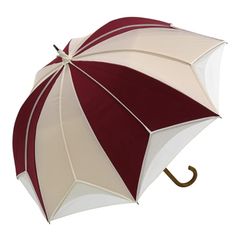 【シノワズリーモダン】日傘 １級遮光 逃熱 遮熱 かわず張り 特殊2重張り製法 推しカラー トリコ パイピング 女性用日傘 長日傘 (レッド×ベージュ) 0
