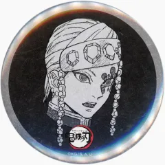 【中古】バッジ・ピンズ 宇髄天元(現役/やや右向き/口開け) 全表情設定57mm缶バッジ 「鬼滅の刃×ufotable DINING 柱ダイニング -不死川実弥・宇髄天元-」 お楽しみくじ景品