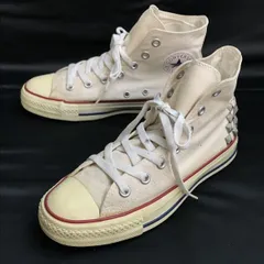 コンバース/CONVERSE★ALL STAR HI/ハイカットスニーカー【USA5/size:24.0/白系】スタッズ/キャンバス/sneakers/Shoes/trainers◆G-093