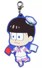 [중고] 열쇠 고리 마스코트 (캐릭터) 토도 마츠 하타 마츠 씨 고무 마스코트 치캬와! [이치 반 쿠지 오소 마츠 씨 ~ 여름이다! 바다이다!