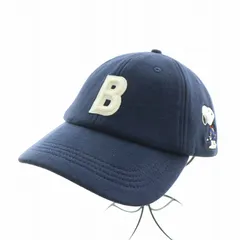 ブルックスブラザーズ BROOKS BROTHERS 24SS Peanuts ピーナッツ スヌーピースウェットキャップ 帽子 ワッペン ロゴ 刺繍 紺 ネイビー 100215449 タグ付き /BBのサムネイル