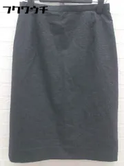 ◇ Kumikyoku 組曲 膝丈 タイト スカート サイズ3 ブラック レディース 【中古】 【1002800463367】