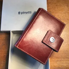 Pinetti イタリア製 本革カード/メモケース