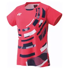 YONEX(ヨネックス) ウィメンズゲームシャツ テニス・バドミントン ウェア（ウィメンズ） -20780、(522)ゼラニウムピンク