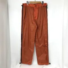 TRIPLE 5 SOUL トリプルファイブソウル ナイロンパンツ サイドファスナー ズボン メンズ Lサイズ オレンジ ボトムス A14427◆のサムネイル