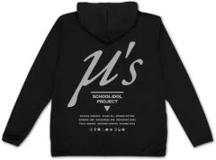 [중고] 아우터웨어 μ's 얇은 드라이 파커 블랙 M 사이즈 [러브라이브!]