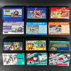 【6本セット】説明書あり　FC　ファミコン ソフト まとめ セット　ファミリーコンピューター　任天堂 Nintendo