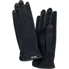 ヨネックス YONEX テニスグローブ テニス テブクロ 手袋 (ac299-007)、ブラック