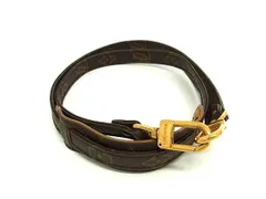 ■美品■ LOUIS VUITTON ルイヴィトン モノグラム バッグ用 ショルダーストラップ 肩掛け 斜め掛け ブラウン系 FE0851