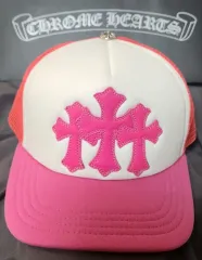 国内正規品 希少 クロムハーツ 初期 トラッカーキャップ ピンク