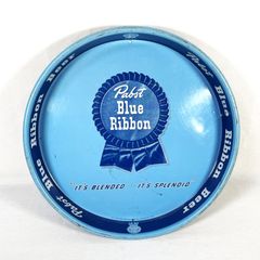 60s Pabst Blue Ribbon Beer Serving Tray　パブストブルーリボン　メタルトレイ　おぼん　ヴィンテージ　アンティーク　アメトイ
