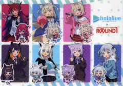 【中古】雑貨 集合(等身＆ミニキャラ) オリジナルB4プラマット 「バーチャルYouTuber ホロライブ×ラウンドワン」 コラボパック利用特典 後半