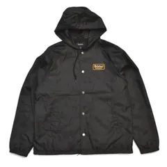 BRIXTON ブリクストン フード付 コーチジャケット ナイロンジャケット M Brixton] ブリクストン Oath Hooded Fleece Coach Jacket (オス