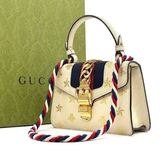 【希少美品】GUCCI GG蜂刺繍 ショルダーバッグ／Bee／ユニセックス可 希少美品】GUCCI GG蜂刺繍 ショルダーバッグ／Bee／ユニセックス可