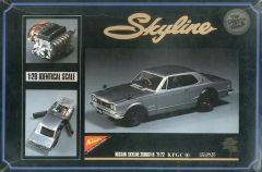 未組立☆ニチモ 日産スカイライン 2000GT-R ハコスカ 1/20プラモデル 