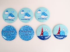 らっだぁ　RED° 缶バッチ　リフレクトキーホルダー 4種セット らっだぁ×RED°TOKYO TOWER トレーディングリフレクト