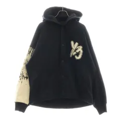 Y-3 (ワイスリー) GRAPHIC LOGO FRENCH TERRY HOODIE H44810 グラフィックロゴ テリーフーディ ジャケット ブラックのサムネイル
