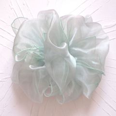 LoveRich ラブリッチ 【ライトグリーン/帯単品】 ふんわり オーガンジー 帯 兵児帯 花魁 着物 浴衣 ドレス レディース [2032] 幅：約35cm 長さ：約400cm