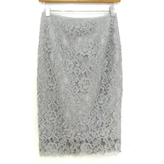 ユナイテッドアローズ レーススカート ボトムス レディース 38サイズ グレー UNITED ARROWS 【中古】