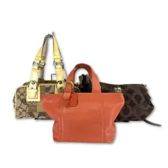 COACH コーチ トートバッグ ハンドバッグ ショルダーバッグ A5C 4133 F12317 3点おまとめセット ①