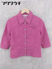 ◇ MAYSON GREY メイソングレイ 七分袖 ジャケット ピンク レディース 【中古】 【1002798491960】