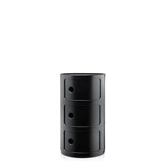 正規品】Kartell Componibili 3段 ブラック 収納家具 - メルカリ