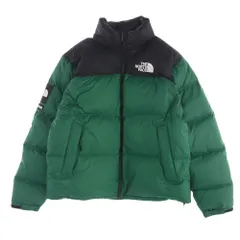 Supreme シュプリーム 24AW ND52402I × The North Face ノースフェイス Nuptse Jacket ヌプシ ダウン ジャケット バックパッチ付き グリーン系 ブラック系 L【中古】のサムネイル