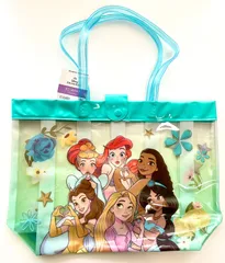 ディズニー プリンセス プールバック キッズ 水遊び ビニールバッグ ビーチバッグ