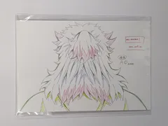 鬼滅の刃 無限列車編 次回予告原画ポストカード 第六話 煉獄杏寿郎 B グッズ ポストカード