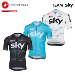 【新品】CASTELLI 7000 TEAM SKY AERO RACE 5.1 カステリ チームスカイ エアロレース 半袖ジャージ(プロ選手モデル)のサムネイル