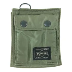 PORTER ポーター TANKER WALLET タンカー ウォレット グリーン系 カーキ系【中古】