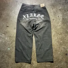 XLARGE 24aw OLD ENGLISH BAGGY DENIM PANTS 36 エクストララージ オールドイングリッシュ バギーデニムパンツ 101243031030