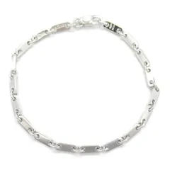 カルティエ CARTIER ブレスレット フィガロブレスレット 腕回り17cm K18WG（ホワイトゴールド） フィガロブレスレット ユニセックス Used Aのサムネイル